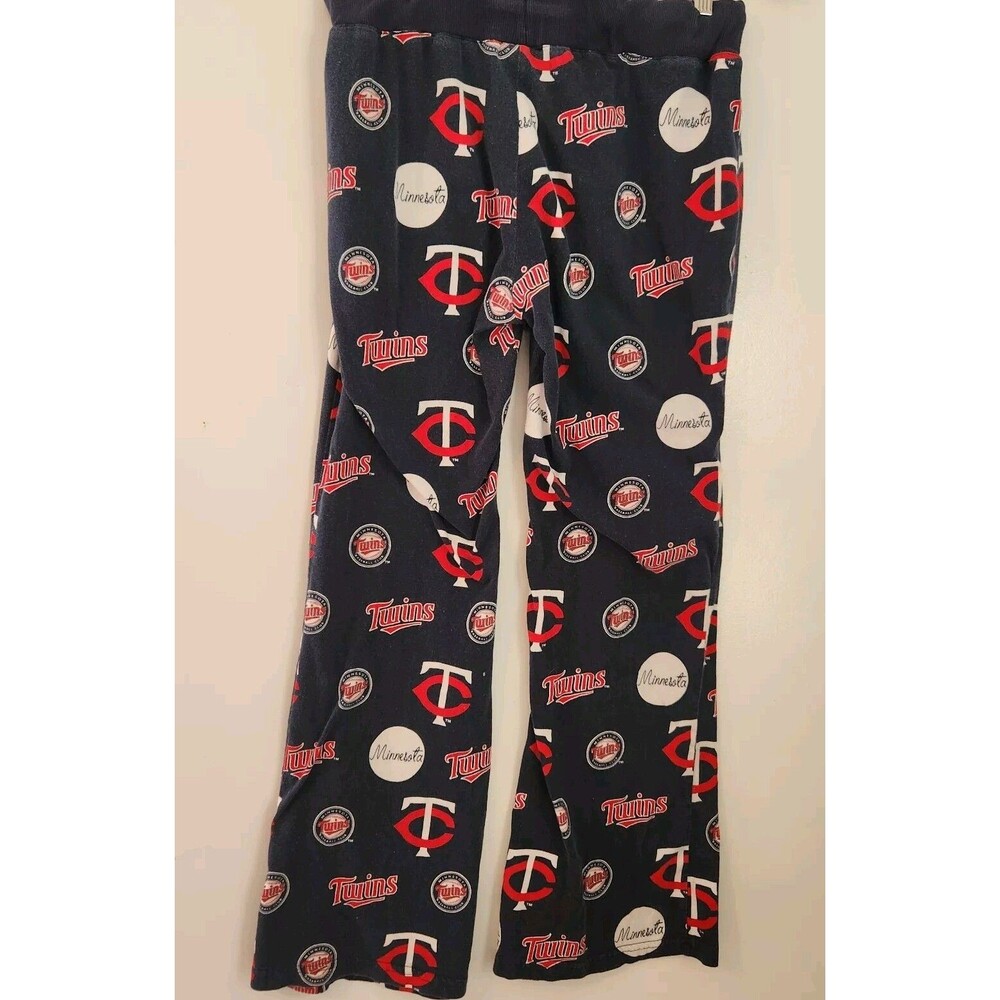 Minnesota Twins Pajama Pants Women’s Large MLB Sleepwear Lounge Bottoms